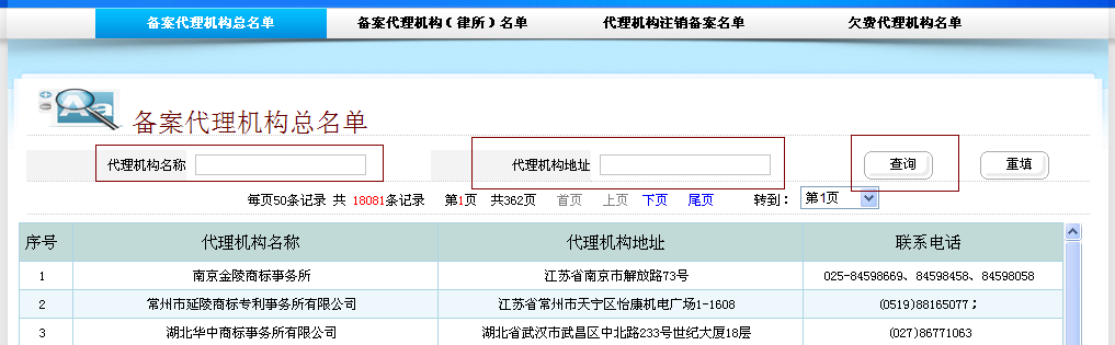 商標注冊代理
